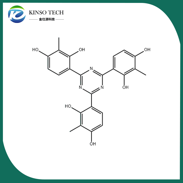 2,4,6-ट्रिस (2,4-डायहाइड्रॉक्सी -3-मेथिलफेनिल) -1,3,5-ट्रायझिन सीएएस 434942-20-8